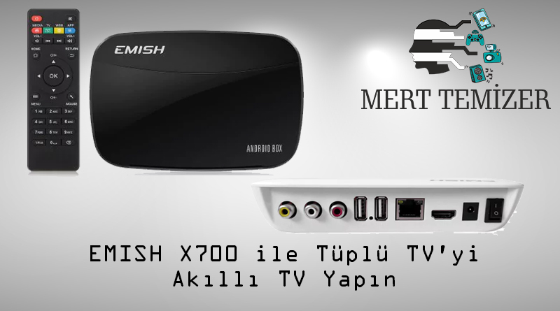 Tüplü Televizyon Nasıl Akıllı Televizyon Haline Getirilir? / Emish X700 Android Tv Box İncelemesi