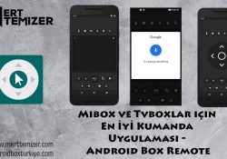 Mibox ve Tvboxlar için En İyi Kumanda Uygulaması – Android Box Remote