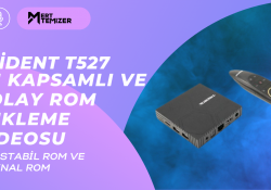 Trident T527 Kart ile Rom Yükleme – Son Stabil Slimbox Rom – Orjinale Geri Dönüş