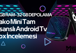 Yüksek Ram ve Depolama – Hako Mini Tam Lisanslı Android Tv Box İncelemesi