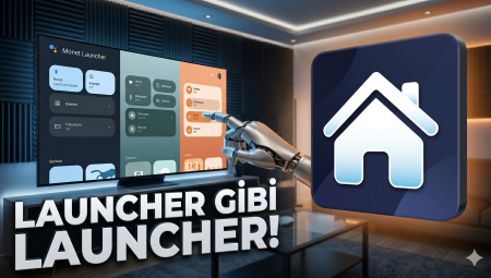 En İyi Android TV Arayüzlerinden Biri: Monet Launcher İnceleme ve Kurulumu